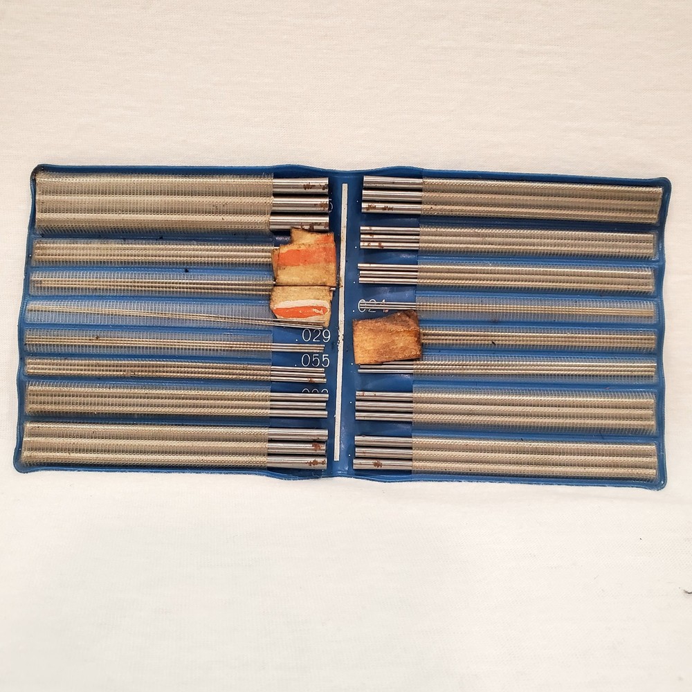 TC Thread Measuring Wire Set - JAPAN - INCLUDES CHART AND INSTRUCTIONS