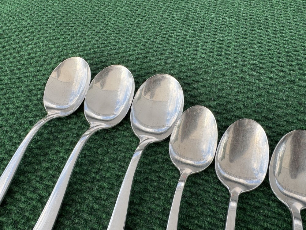 Nancy Prentiss NPS2 Stainless Curved Handle Satin Silverware Flatware 66 Pieces