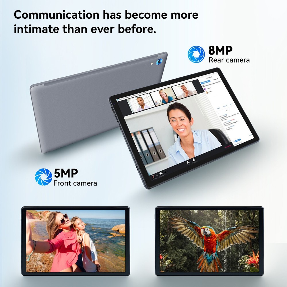 10.1" Android 15 Tablet Octa-core 24(4+24)GB RAM 128GB ROM IPS LCD Touchscreen