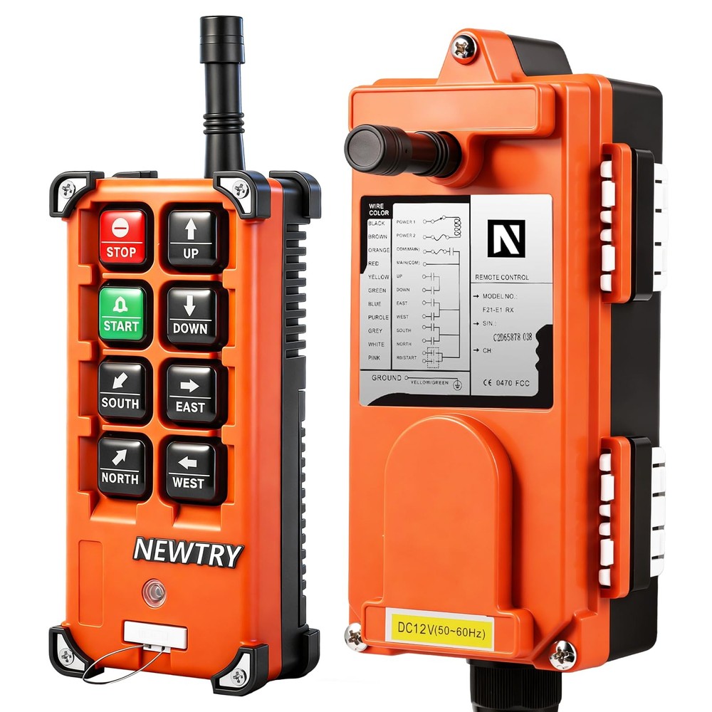 Wireless Crane Remote Control 12V Industrial