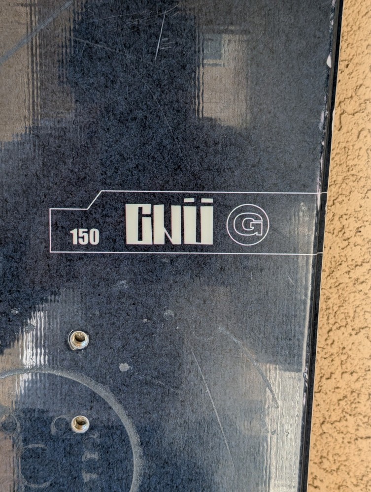 GNU Gear Carbon High Beam 150cm CX2500 Snowboard - Board Only - No Bindings