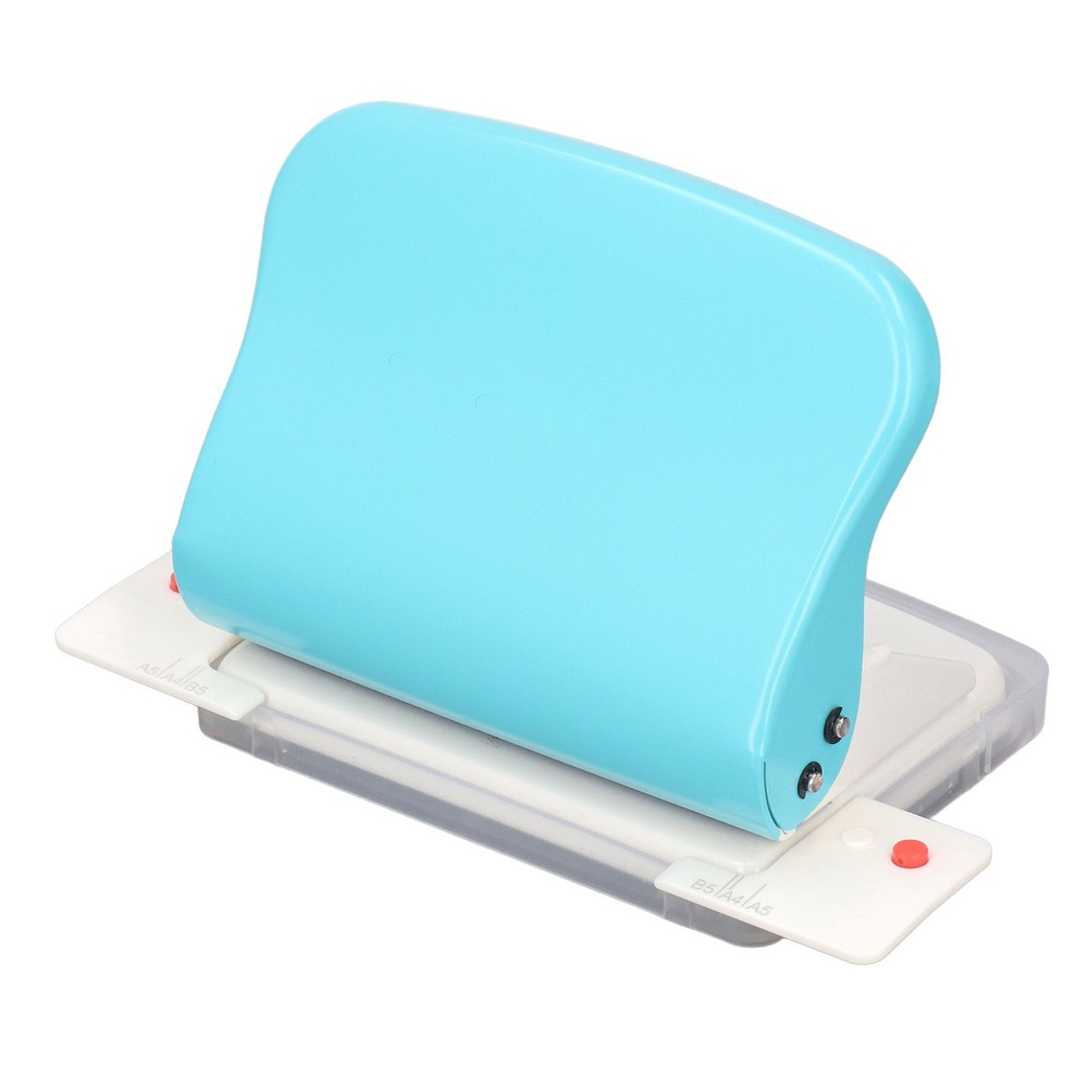 Light Blue Paper Binding Machine Handheld Portable Spiral Binder A4 A5 A6 A7 WT