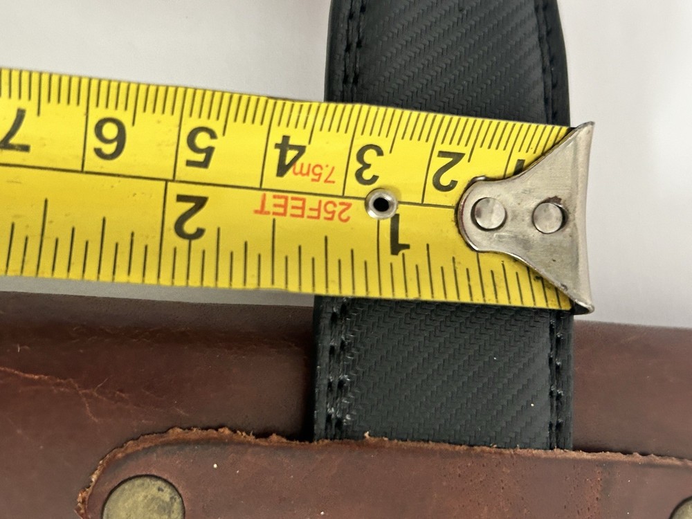 Brown Leather straight Fixed Blade Knife Sheath