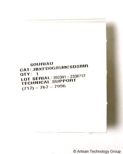 Souriau JBXFD0G05MCSDSMR Push-Pull Connectors