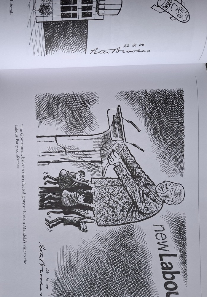 Peter Brookes flat signed hardback.