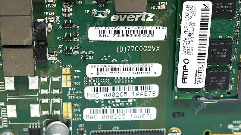 Evertz 7867VIPA24-DUO-HS-DIN+CSX HD/SD Display Processor Multiviewer