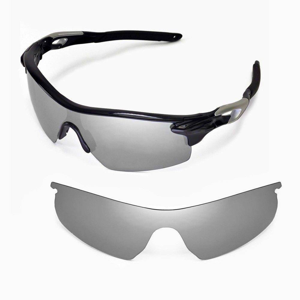Walleva Replacement Lenses for Oakley RadarLock Pitch - Multiple Options