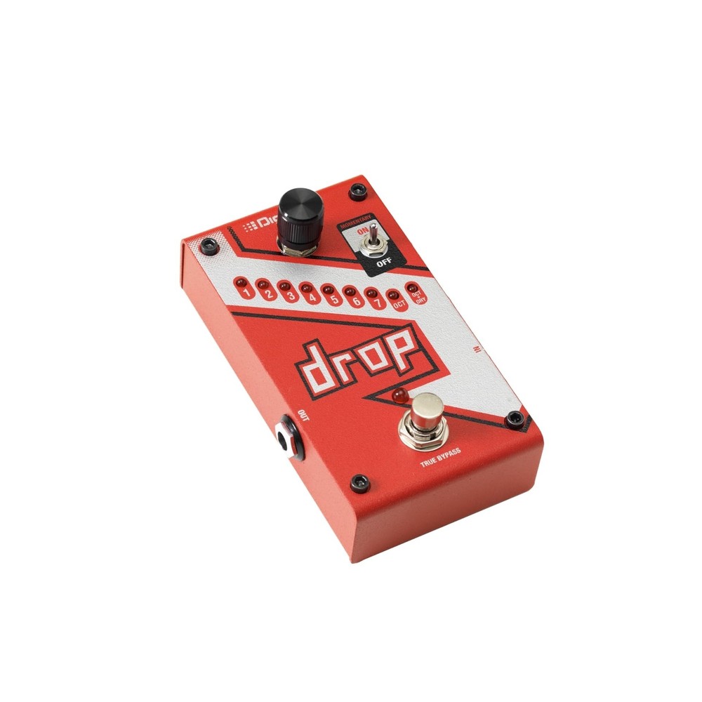 DigiTech DROP Compact Polyphonic Drop Tune Pitch-Shifter Pedal only