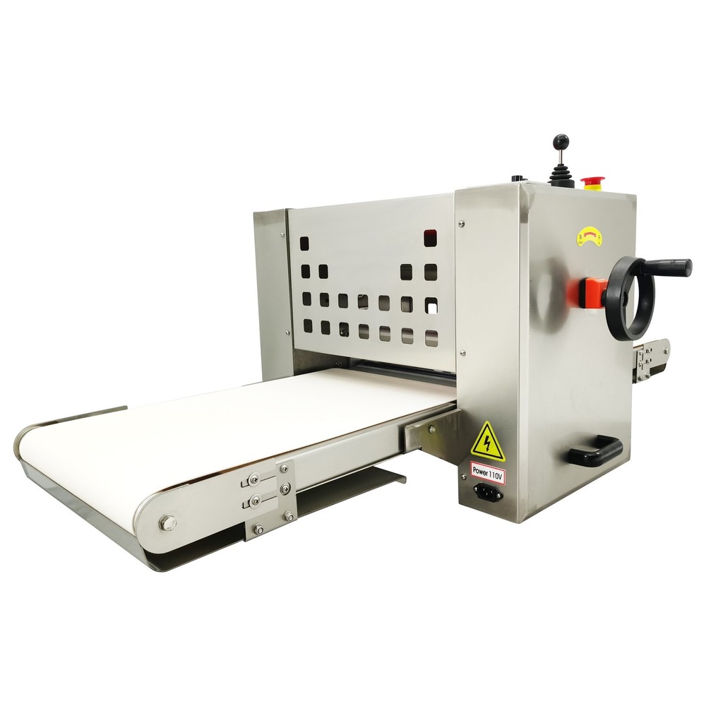 110V Pastry Machine Dough Roller Sheeter Crispy Wafer Machine Puff Pastry Maker