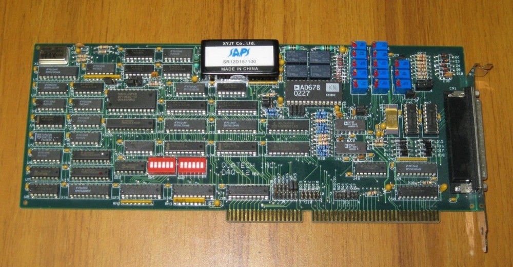 Quatech Inc. DAQ-12 Rev. C ISA Card - UNTESTED