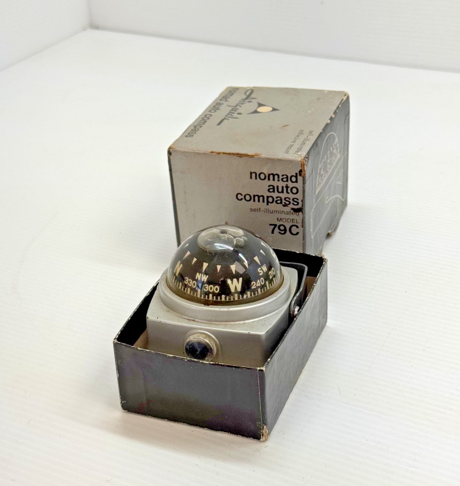 Vintage Airguide Auto Compass No. 79 Deluxe UNTESTED