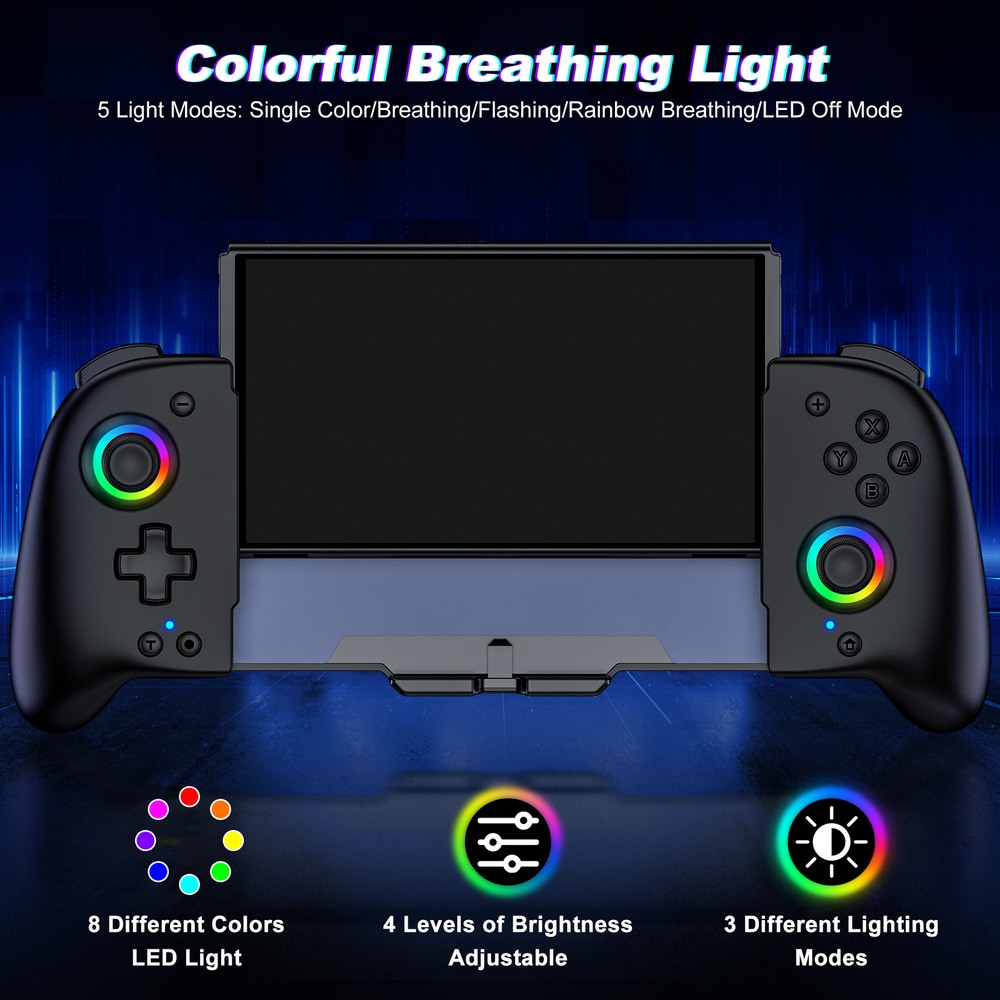 Wireless Joypad Controller,One-Piece Controller for for Nintendo Switch/OLED