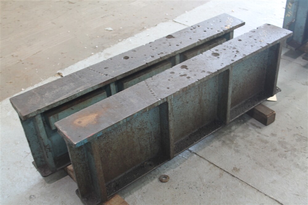 (SET OF TWO) 54-1/2 X 16" STEEL RISER BLOCKS: YODER #58544