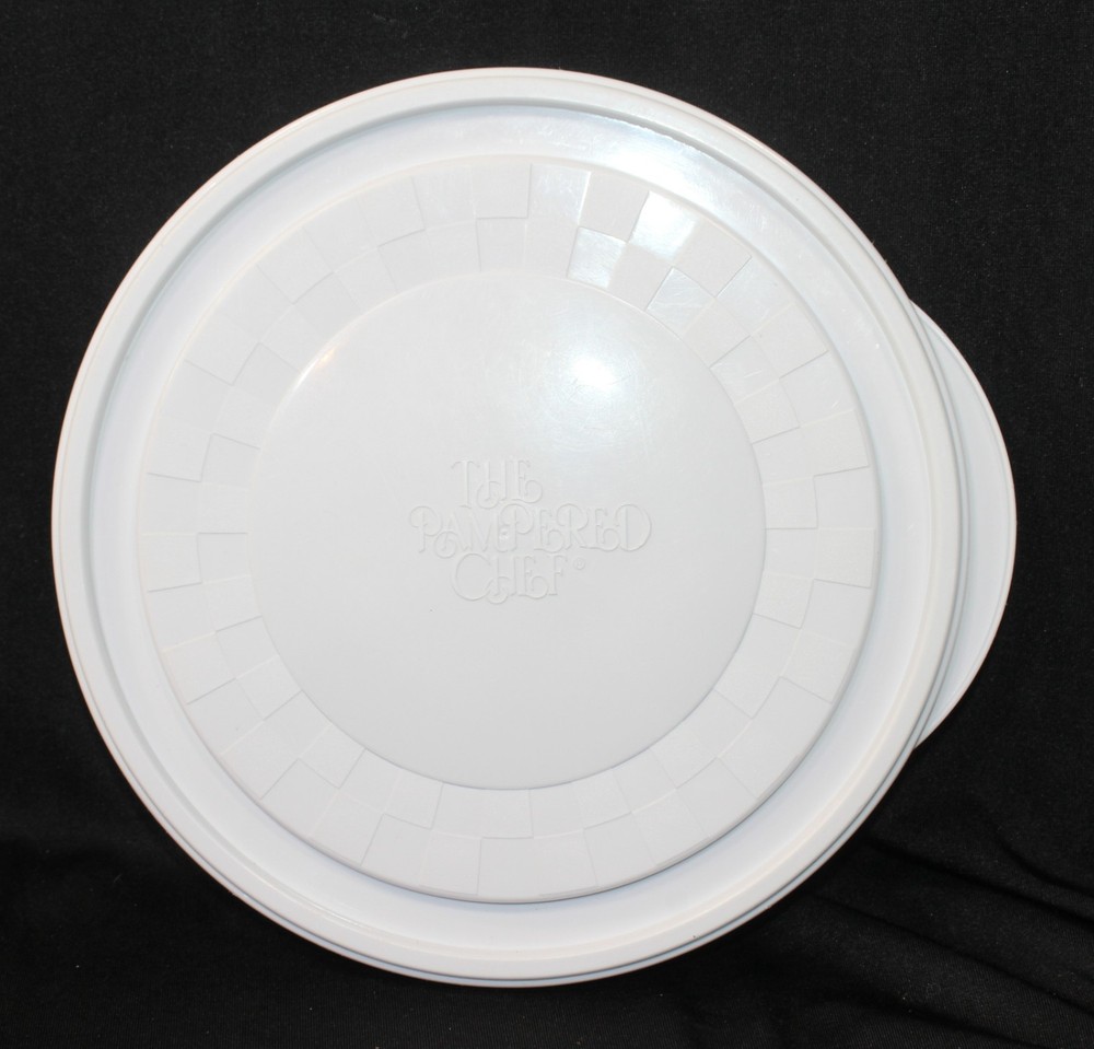 GENUINE Pampered Chef Replacement Storage Bowl Lid ONLY! 9 5/8" diameter EUC!