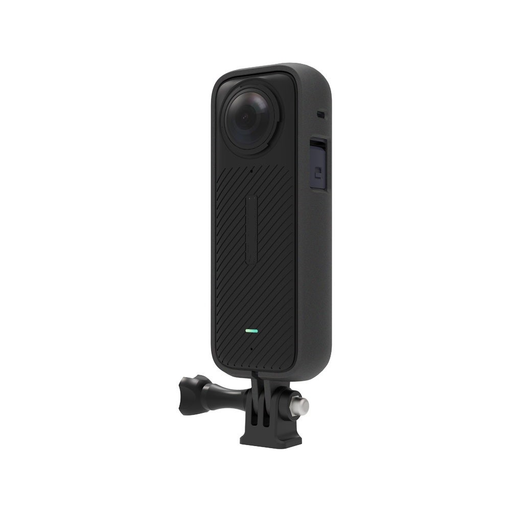 For Insta360 X4 X5 Camera Simple ABS Protective Bezel with Expansion Bracket
