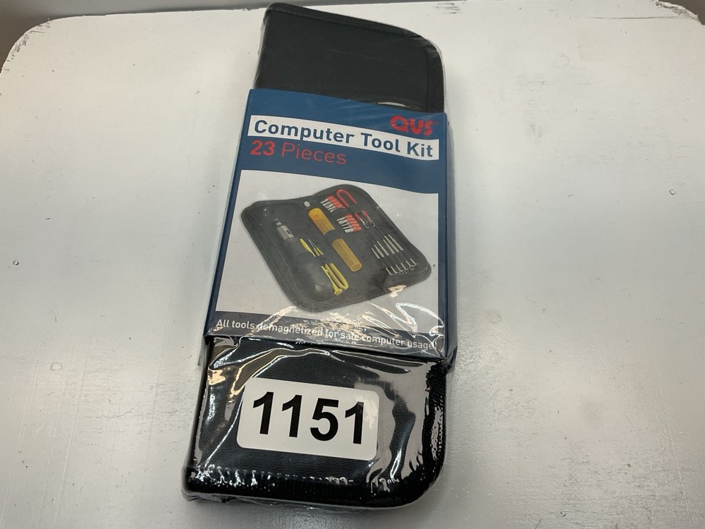 QVS 23-Piece Computer Maintenance Tool Kit with Precision Screwdrivers CA215P