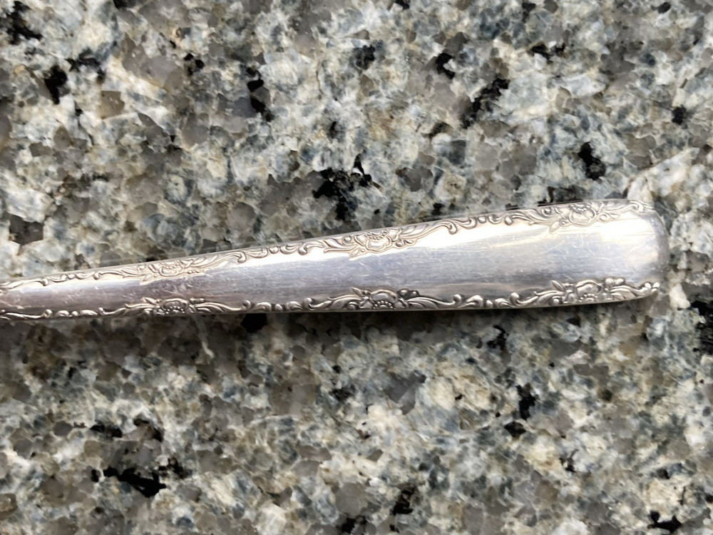 Gorham Camellia 1941 Sterling Silver Flatware Dinner Fork-7.2" Long-46.92 Grams