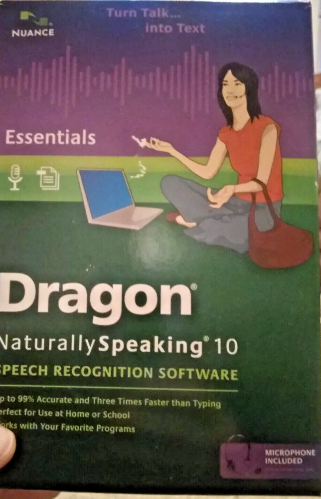 Dragon Naturally Speaking 10 Speech Recognition Software