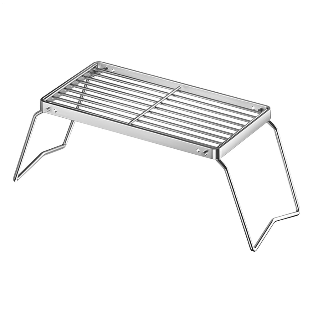 Foldable Campfire Grill Grate Camping Cooking Racks for Fire Pit Over Fire