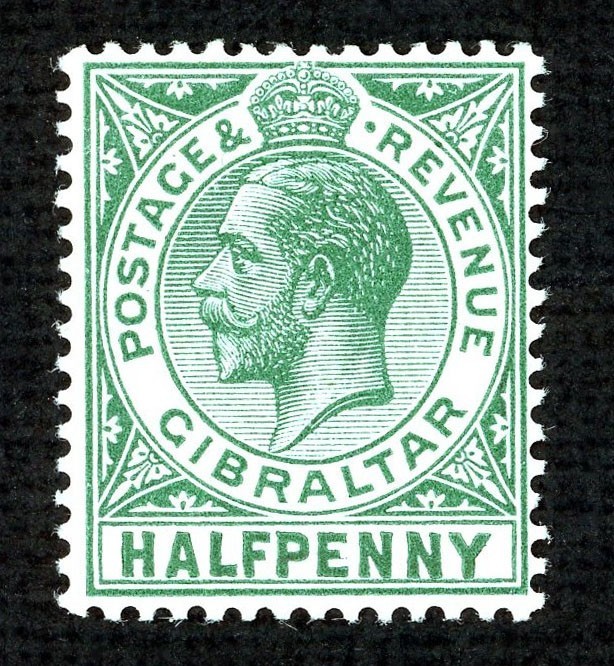 Stamp Gibraltar, Scott # 66 Mint NH
