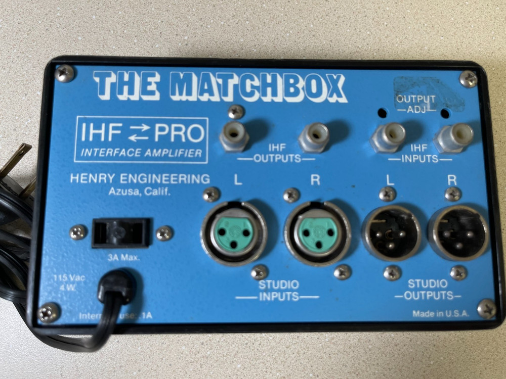 Henry Engineerying Match Box