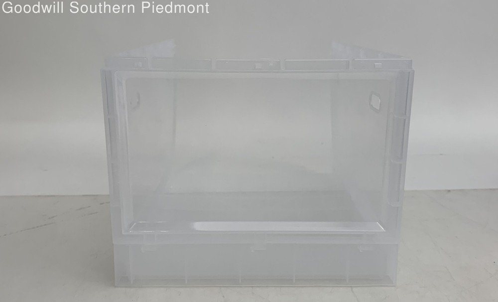 Transparent Plastic Combination Timed Lock Box Habit Control - Open Box