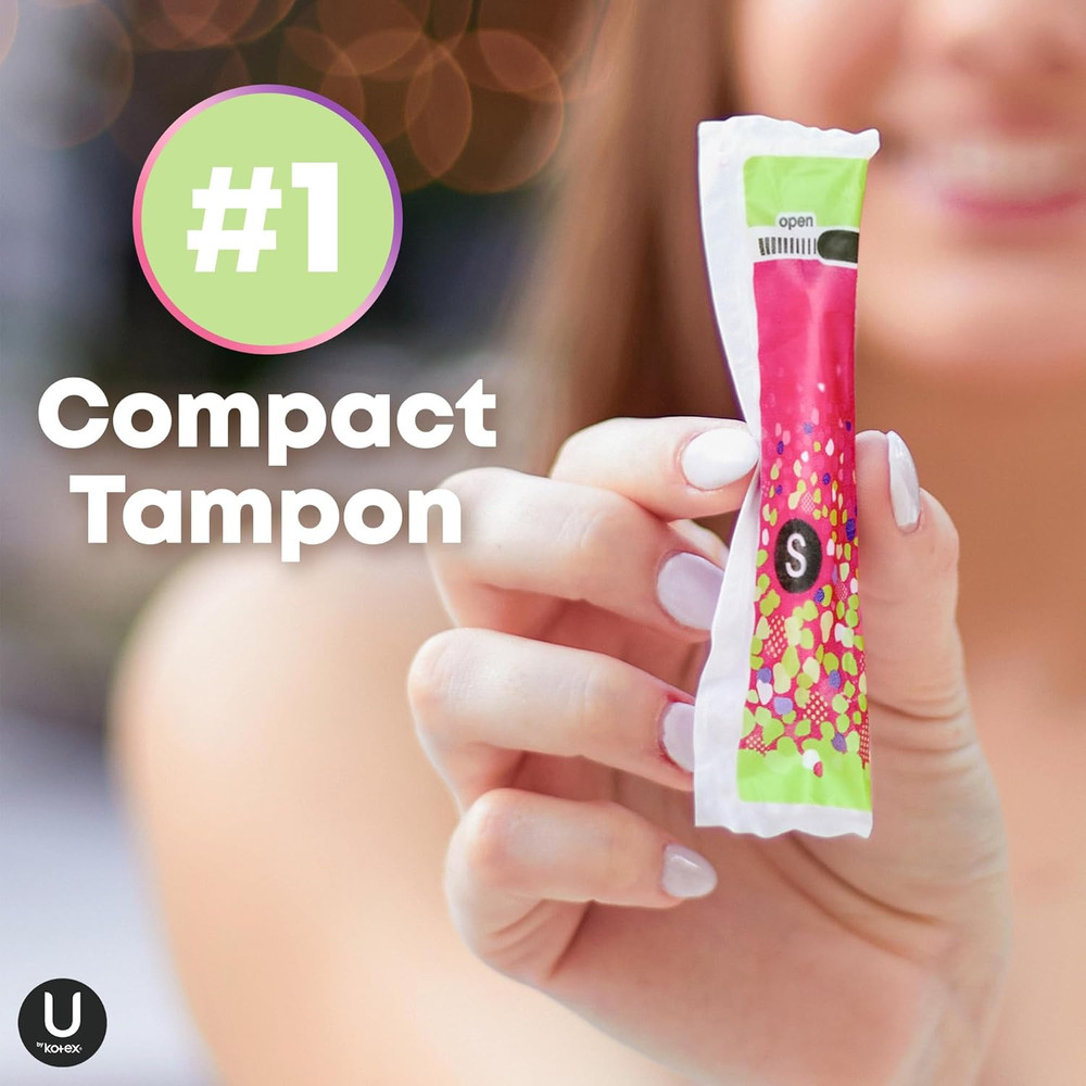 Click Compact Tampons, Super Absorbency, Unscented, 45 Count