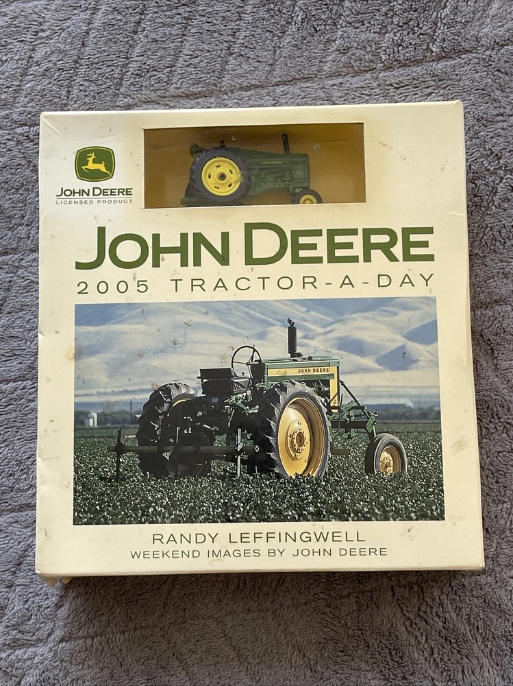 2005 John Deere Tractor-A-Day, Never Opened, Diecast Tractor Inside