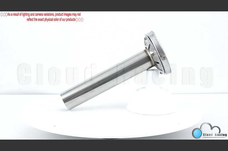 Universal Adjustable Stainless Silencer For 4" Muffler Insert Tip Quiet