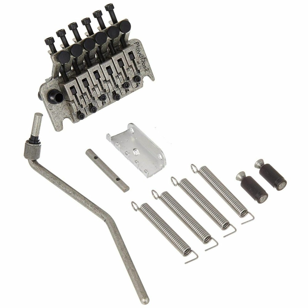 Floyd Rose FRTS6000 Special Series Tremolo System, Antique Silver