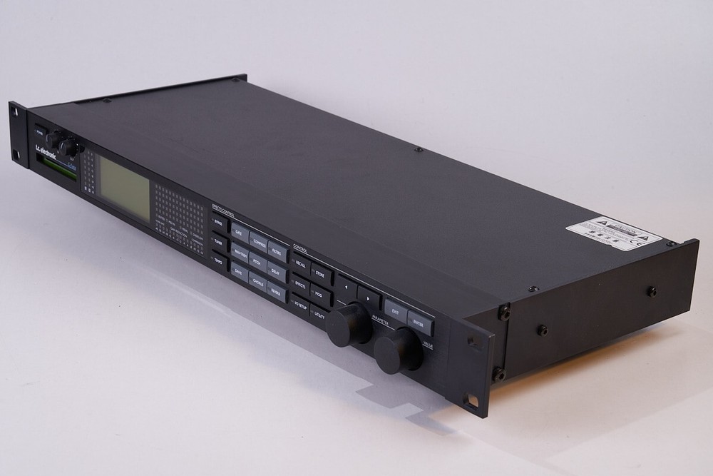 TC Electronic G-Force Digital Guitar Multi Effects Processor, 1U 1RU Rack Mount