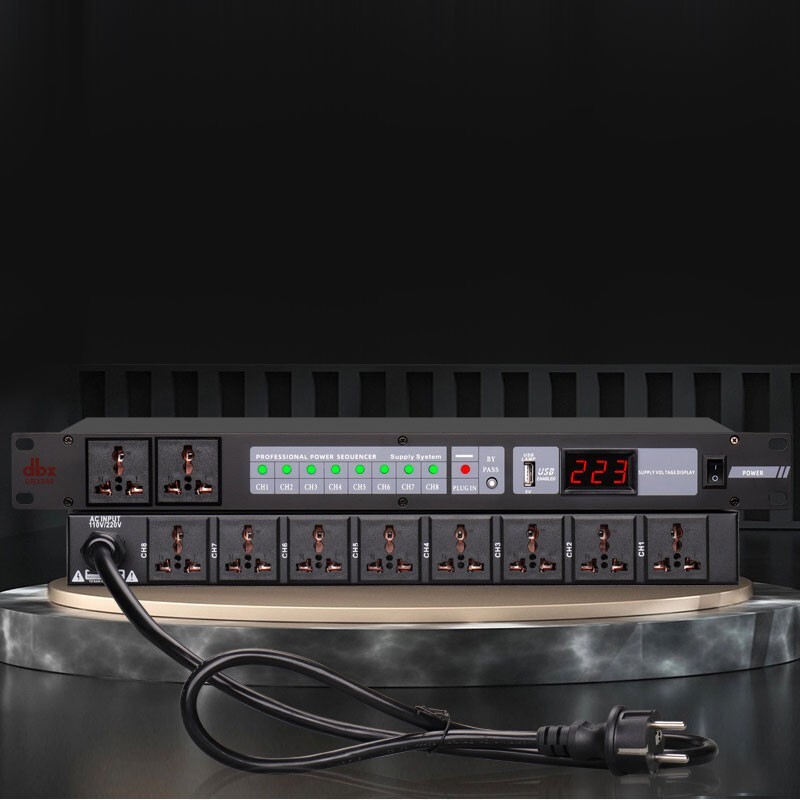 8-Channel Power Sequencer Controller Sequence Stage Manager Fit Voltage Display