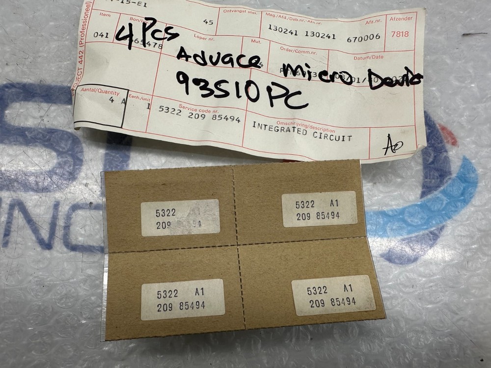 4PCS Advanced Micro Devics 93S10PC DECADE COUNTER SYNCHRONOUS UP