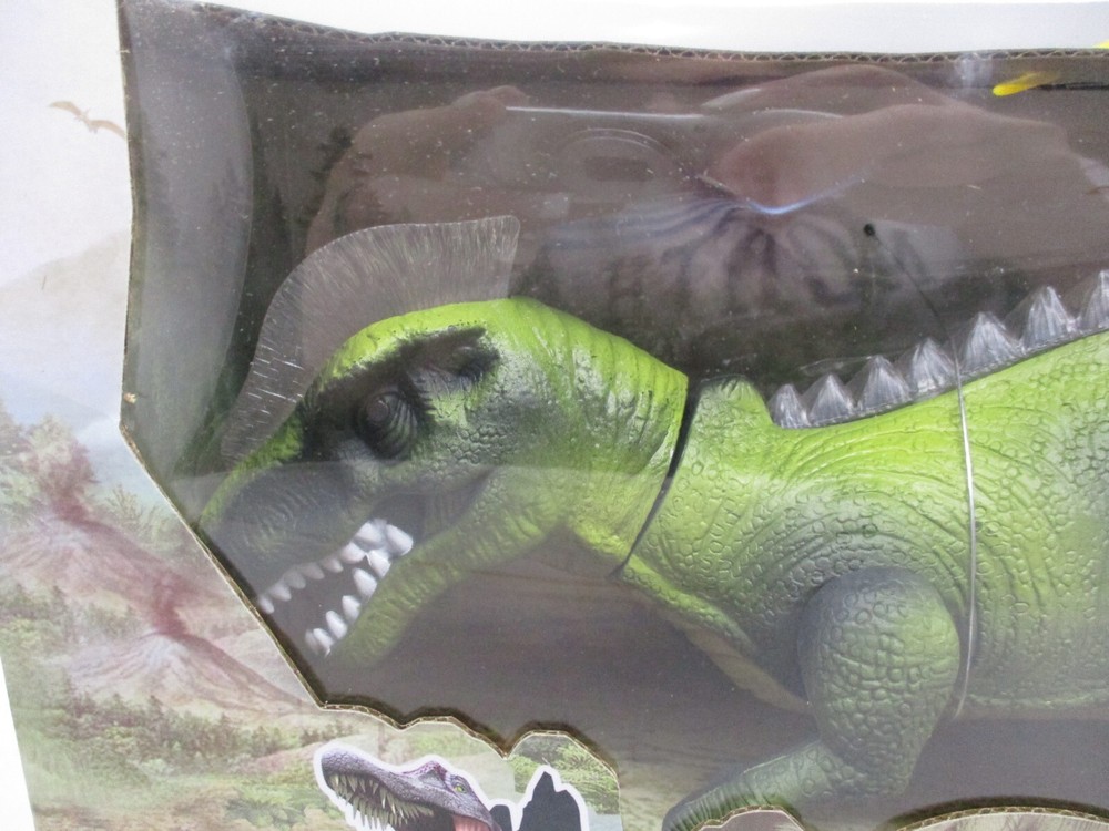 Lucky Star Import & Export R/C Dinosaur With Lights & Sounds