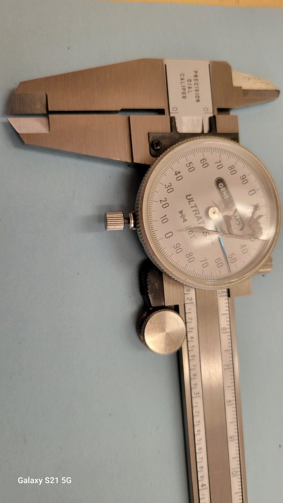MG Manual Precision Dial Caliper Stainless Hardened