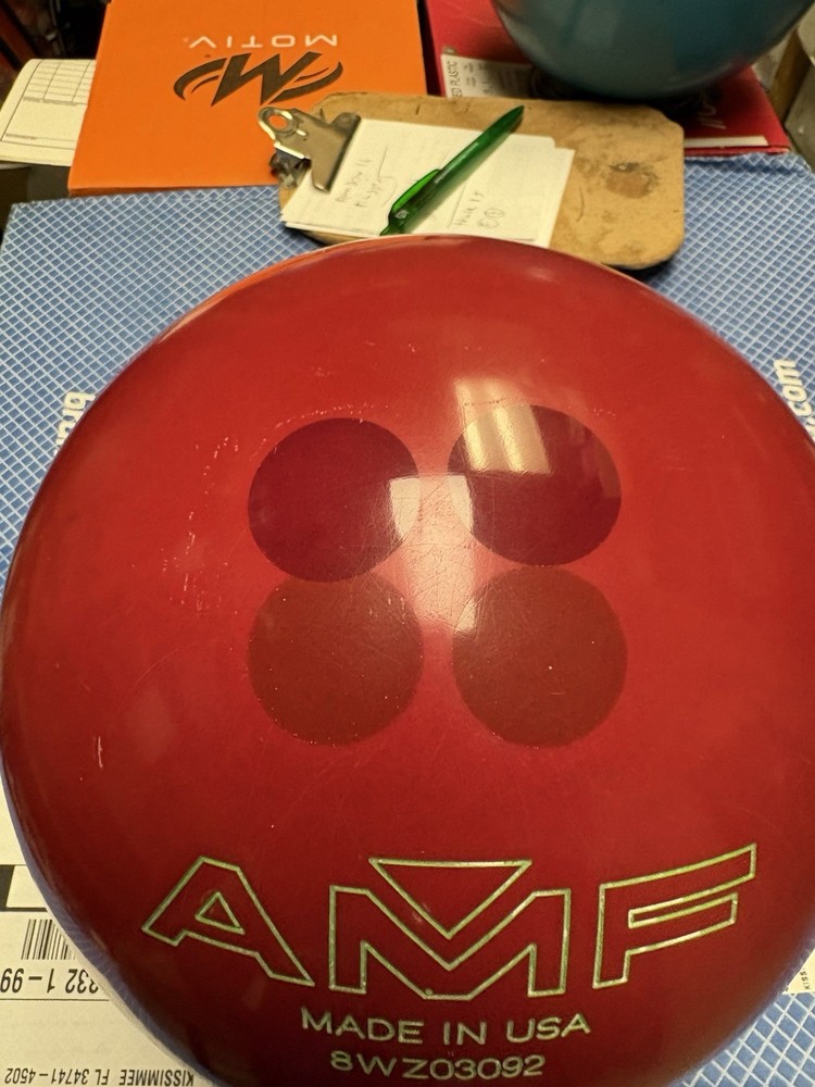 Used Amf Impact Bowling Ball 16 Pounds