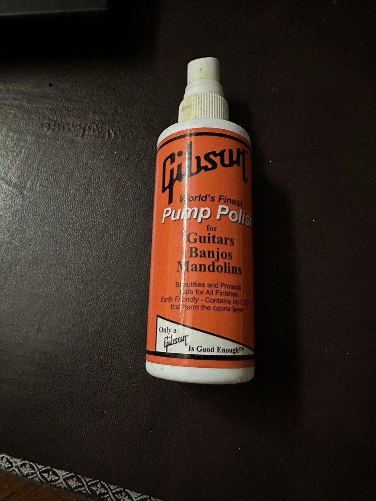 Gibson Pump Guitar Polish