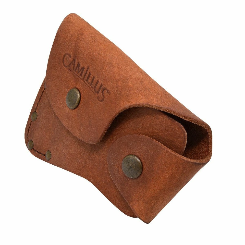 Camillus Teca Hatchet Sheath Vegetable Tanned Leather Constructions Belt Loop