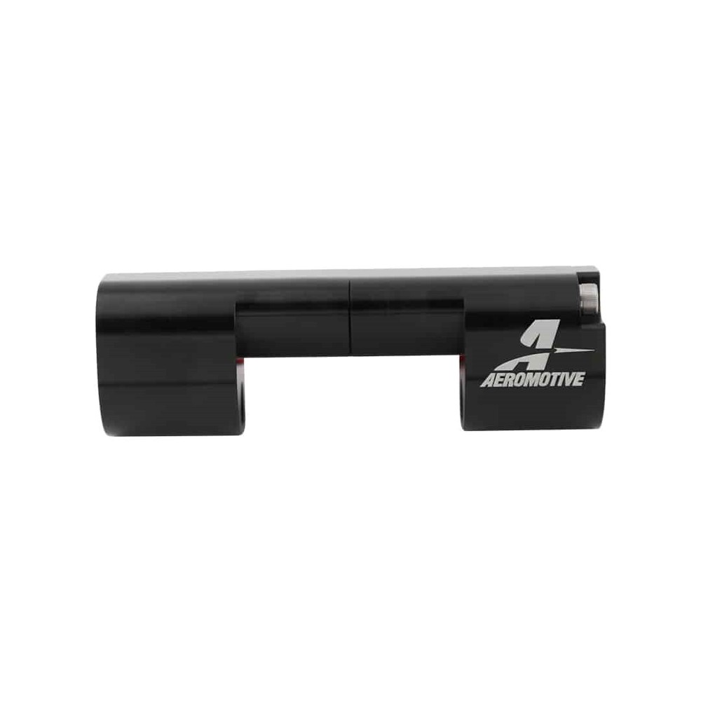 Aeromotive 15141 Billet Inline E85 Flex Fuel Sensor Bypass Adapter Mount -10 ORB