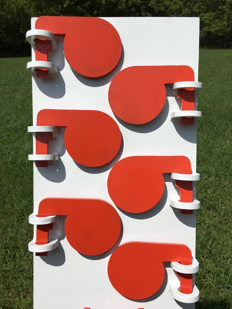 Stringer 3/8 AR500 Steel Hostage Reactive Dueling Tree Shooting Target 2x4 Stand