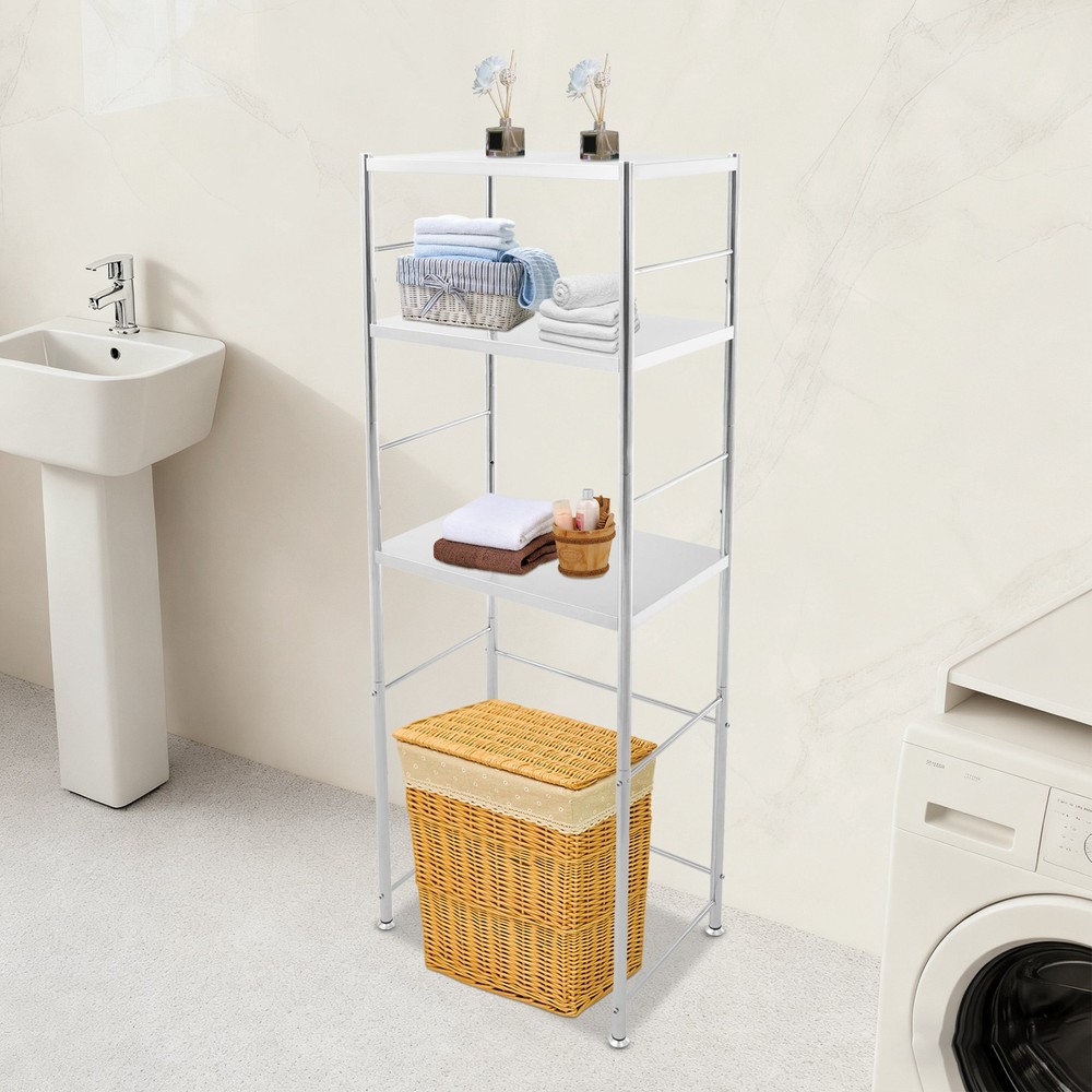 Storage Shelf for Kitchen, Garage Stainless Steel Shelf, Kitchen Storage Shelves