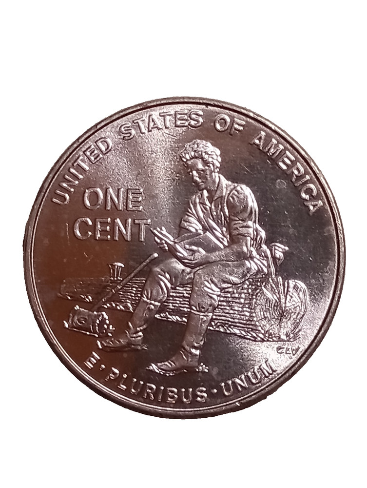 2009 Bicentennial Lincoln Commemorative "D" uncirculated coin from a mint roll
