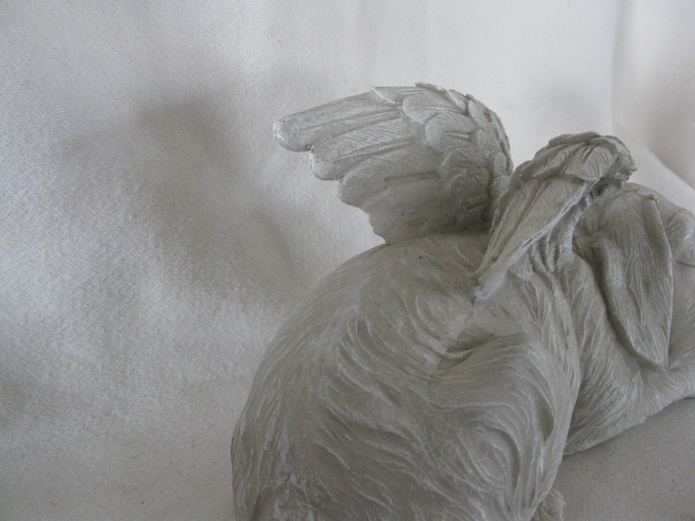 Rainbow Bridge Dog Angel Statue