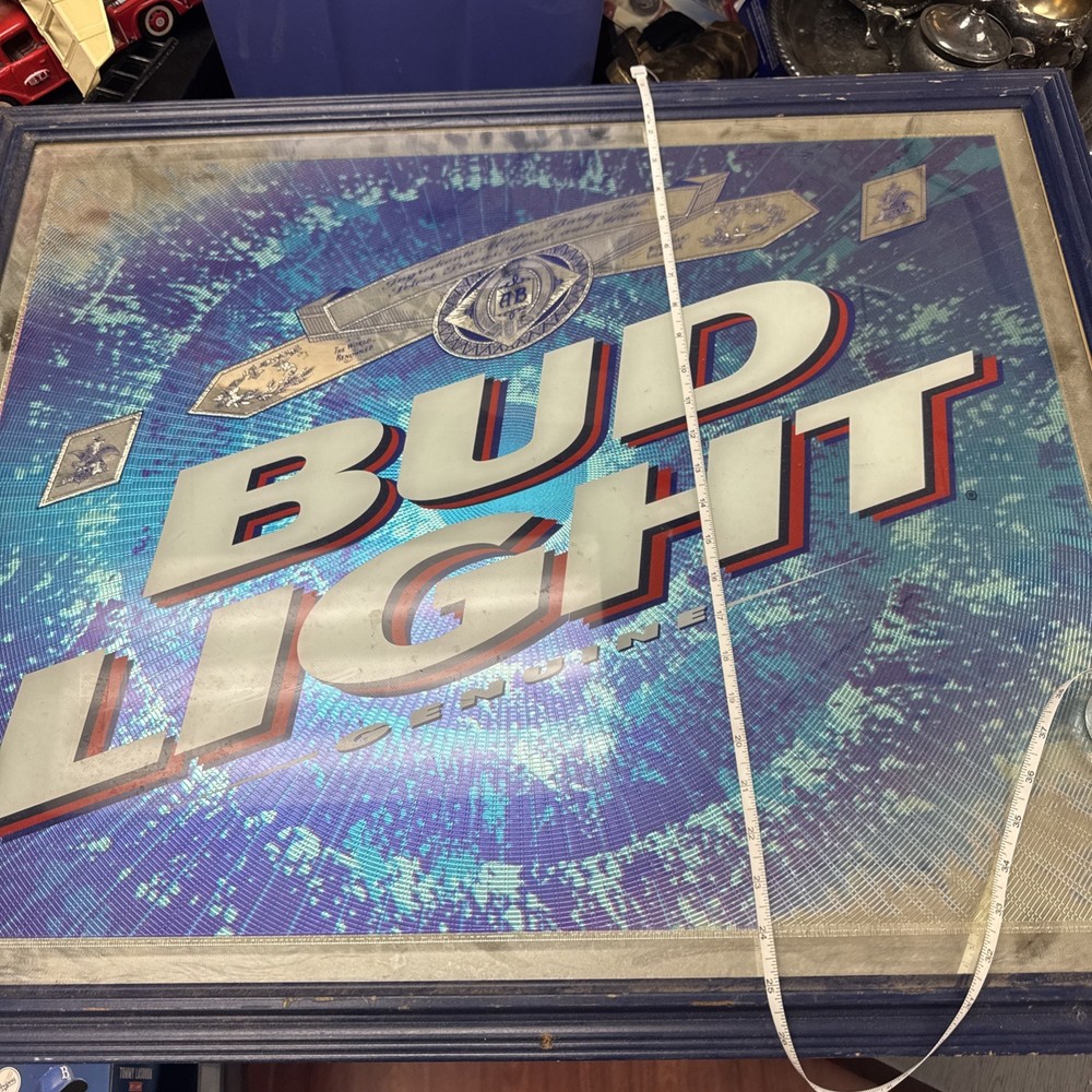 Bud Light Mirror Sign