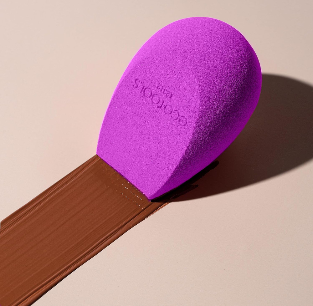 2 Pack Eco Friendly Makeup Sponge Duo Biodegradable Blender for Foundation