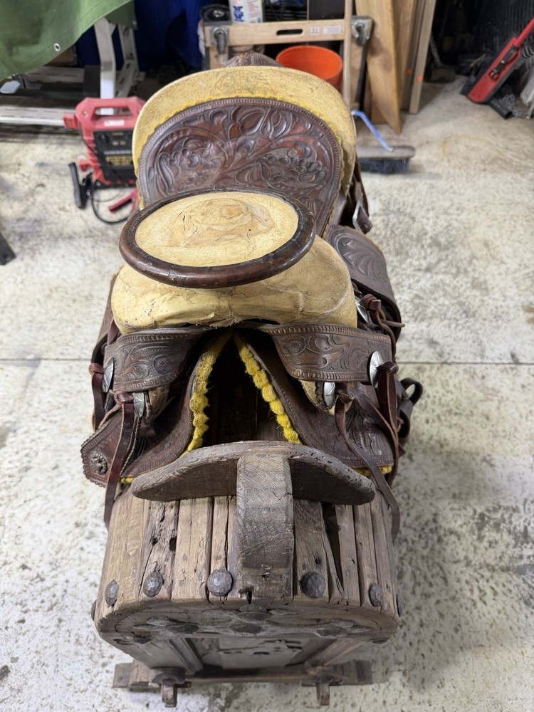 Vintage Collectible Saddle