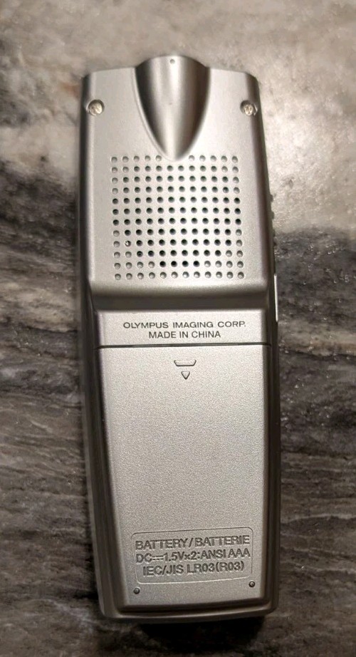 Olympus VN-3100 Handheld Digital Voice Recorder Tested Working Instructions