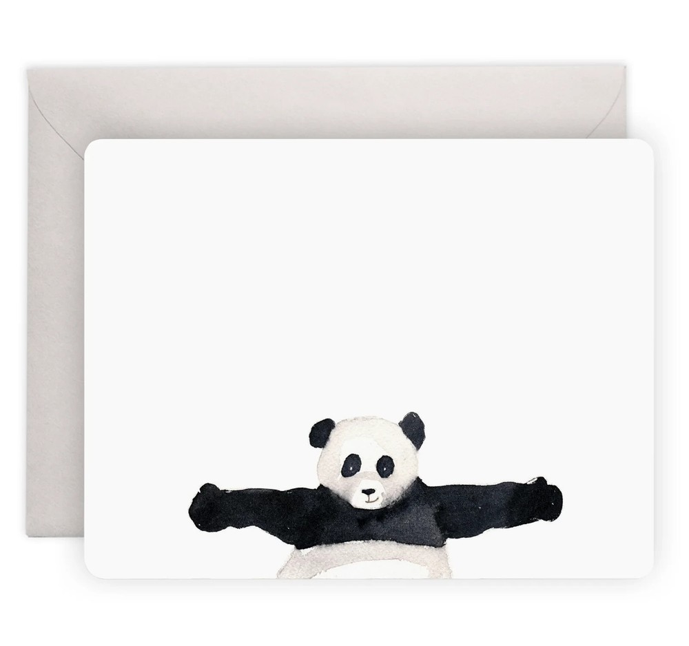 E. Frances - Panda Hug Flat Notes, Box of 8