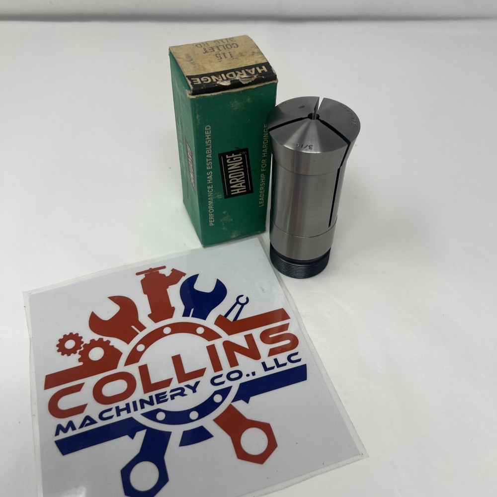New HARDINGE 115 SMOOTH COLLET CHUCK 3/16"