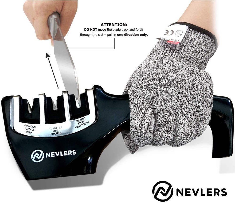 Nife Sharpener Pocket Knife Sharpening System Base Chef Knife Sharpening Kit NEW